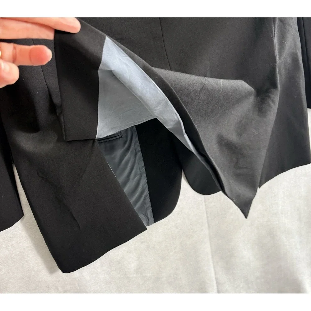 HUGO BOSS Men Scorsese Movie Blazer Sz 42R Black Business Career Classic Style